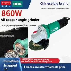 Dongcheng DCA DIY Rectifieuse d'angle 230mm de qualité industrielle Meule à main pour polir les métaux Palette d'élimination de la rouille - Product Image 3