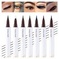 Crayon Eyeliner Minéral Mat Imperméable Longue Durée à Pointe Magnétique en Feutre, Couleurs Variées, Vente Chaude, OEM/ODM, Marque Privée, Échantillon Gratuit