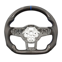 Pièces intérieures automobiles personnalisées, fabrication directe d'usine, volant en fibre de carbone pour Volkswagen VW Tiguan Amarok Beetle Jetta