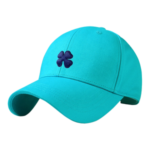 Gorra de Béisbol Lyprerazy Estilo Americano Vintage de 6 Paneles en Verde Irlandés con Diseño de Trébol Bordado para Parejas, Ajustable con Cierre Metálico - Product Image 5