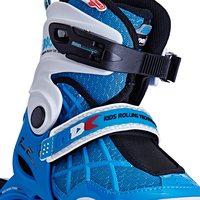 Patins à roulettes à quatre roues lumineuses, roues en PU réglables, chaussures de patinage professionnelles pour le fitness et les loisirs en extérieur