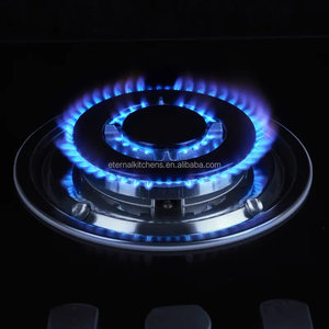 Table de cuisson à gaz à <span class=keywords><strong>5</strong></span> brûleurs en verre trempé de 36 pouces de qualité supérieure pour cuisines modernes - Product Image 6