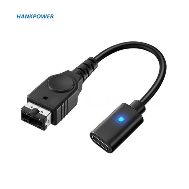 PD USB C to SP Charger Adapter for GBASP NDS to Type C Fast Charging Cable 10cm