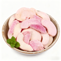 Vente en gros de tranches de pêche lyophilisées de haute qualité sans sucre ajouté collations aux fruits lyophilisés thé aux fruits sain dans un emballage en vrac