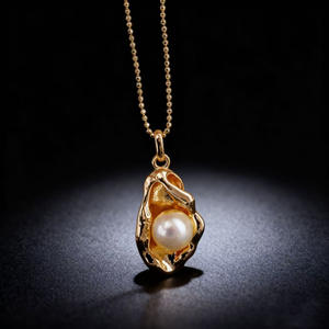 อุปกรณ์ DIY 31471 จี้เงินแท้ S925 พร้อมลูกปัดกลมขนาด 7-8 มม. สำหรับทำสร้อยคอไข่มุก DIY - Product Image 1