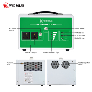 1kw 1000 W 1000 Watt xách tay năng lượng mặt trời Máy phát điện mini tất cả-trong-một năng lượng mặt trời hệ thống năng lượng cho cắm trại ngoài trời sử dụng nhà Châu Phi - Product Image 5