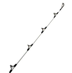 7'6 "série Big <span class=keywords><strong>Cat</strong></span> HAUTE RÉSISTANCE blanc Extra Lourd EVA poignée <span class=keywords><strong>Canne</strong></span> à coulée <span class=keywords><strong>Canne</strong></span> à pêche <span class=keywords><strong>Canne</strong></span> à poisson-chat - Product Image 6