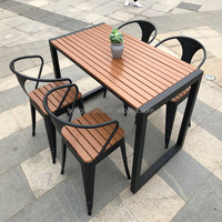 Table Minimaliste et Tendance Haut de Gamme en Métal Grainé pour Maison, Bureau, Extérieur et Camping – Portable