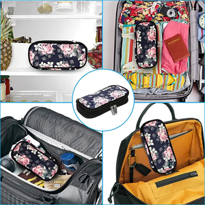 حقيبة حمل محمولة مخصصة لمرضى السكري مع شعار مخصص، حافظة أنسولين ناعمة ومقاومة للماء، حقائب تبريد معزولة لأقلام الأنسولين - Product Image 6