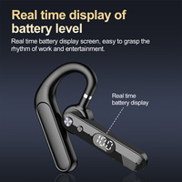 Microphone portable professionnel à réduction de bruit pour écouteurs intra-auriculaires 6.0, étanche IPX6, autonomie de 48 heures, IA