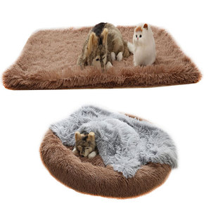 Plush Soft Large Modern Waterproof Eco-friendly Dog Blanket Warm All Seasons Indoor/Outdoor Use Solid Pattern Pet <b>Mat</b> - Product Image 3