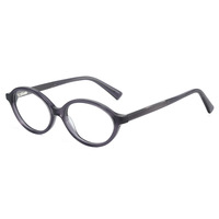 Petites lunettes ovales léopard pour femmes, lunettes rétro anti-lumière bleue, monture TR90, lunettes décoratives mignonnes pour ordinateur