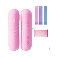 En gros Ensemble de haltères en silicone portables pour la musculation à domicile, le yoga et le Pilates