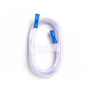 Wholesale Soft Smooth Medical Suction Connection Tube With Different Types Female Connectors