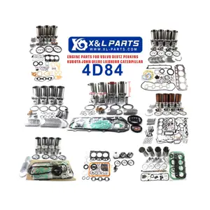 X&L 4D84-2 4D84E-2 4TNE84 Engine Overhaul Rebuild Kit for Komatsu Engine Repair Parts Excavator PC45-1 PC40-7 PC50UU-2