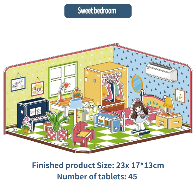 1893-L Sweet Bedroom