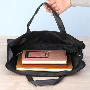 Maletín Oxford con logotipo personalizado para <span class=keywords><strong>oficina</strong></span>, escuela, clásico, Vintage, de lujo, portátil, archivador de documentos, asa para reuniones, Notario, <span class=keywords><strong>abogado</strong></span> - Product Image 5