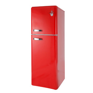 Réfrigérateur BCD-138V à double porte et rétro, 2 portes, congélateur supérieur, dégivrage automatique - Product Image 3
