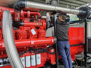 SHX 625kva 500KW Silent/Open Type Natural Gas Power Genset YC12VTDG-500N6LC with LCD Digital Display and Water-cooling System - Product Image 6