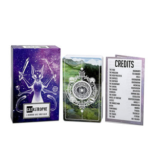 Emballage <span class=keywords><strong>de</strong></span> boîte <span class=keywords><strong>de</strong></span> cartes <span class=keywords><strong>de</strong></span> tarot personnalisées imprimées sous différentes formes cartes <span class=keywords><strong>Oracle</strong></span> cartes <span class=keywords><strong>de</strong></span> tarot <span class=keywords><strong>de</strong></span> sorcières - Product Image 3