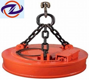 Portabrocas electromagnético magnético de excavadora de elevación de chatarra de Metal de alta resistencia para excavadora/grúa/carretilla elevadora de 2-35T fábrica Original OEM ODM - Product Image 3