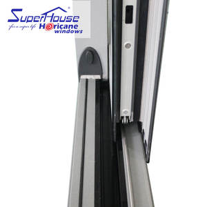 Puertas Corredizas <span class=keywords><strong>de</strong></span> Esquina <span class=keywords><strong>NOA</strong></span> Florida, Aprobadas por Miami-Dade, <span class=keywords><strong>de</strong></span> Aluminio y Vidrio, Personalizadas, Modernas, <span class=keywords><strong>de</strong></span> Aleación <span class=keywords><strong>de</strong></span> Aluminio Templado Gris - Product Image 3