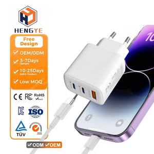 <span class=keywords><strong>Chargeur</strong></span> mural <span class=keywords><strong>multi</strong></span>-<span class=keywords><strong>USB</strong></span> double PD QC3.0 18W 3 ports Type-C 25W 50W pour téléphones, adaptateur de <span class=keywords><strong>charge</strong></span> rapide - Product Image 1