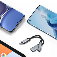 Câble de transfert USB 3.0 alimenté par courant alternatif deux-en-un pour téléphone portable et transmission de données, neuf