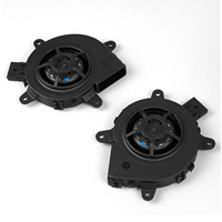Ventilateur de ventilation universel 12V pour siège automobile, haute vitesse, circulation d'air rafraîchissant, accessoires de modernisation pour siège de voiture