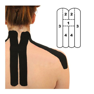 Cinta de kinesiología para hombros, brazos, dolor de <span class=keywords><strong>espalda</strong></span>, alivio de la leggings, terapia muscular, resistente al desgaste - Product Image 3