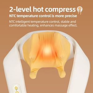 Gran oferta 2025, masajeador Shiatsu con calor, masaje de amasado profundo para cuello, espalda, hombros, pies, piernas para uso doméstico o en el coche - Product Image 4