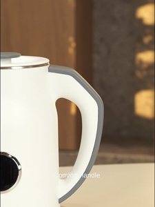 Wholesale Smart Portable Stainless Steel 1.2L 1200W Electric <b>Kettle</b> Automatic Shut-off Digital Temperature Control 5-Year - Product Image 2