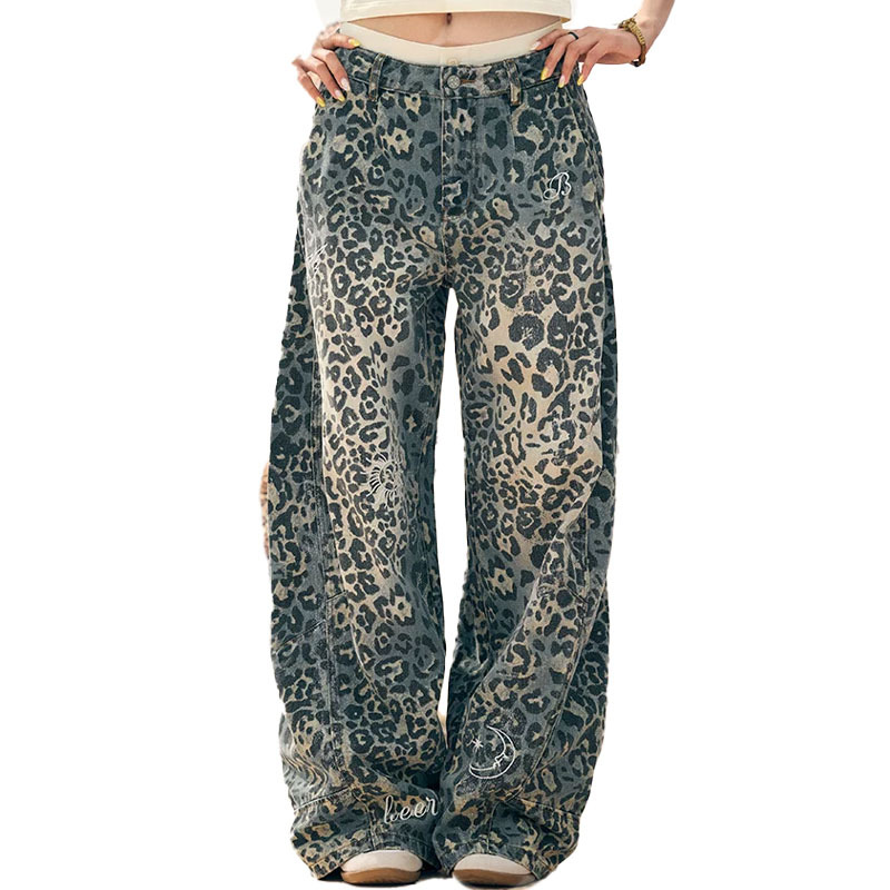 Wholesale Ladies Mid Waist Wide Leg