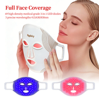 Appareil de soin de la peau REDSKY 630nm 830nm 415nm Masque facial à LED infrarouge de qualité médicale Thérapie par lumière rouge