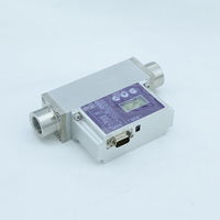 JIANT JGAWM-YT OEM Medidor de Flujo de Masa de Gas Térmico Micro MEMS, Aire 1SCCM~800NL/h, 4-20mA RS485, Conexión Roscada de Aleación de Aluminio, 1.5%