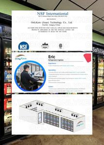 Gasolinera NSF Puerta de vidrio Enfriadores de entrada y congelador Sala de refrigeración con Cueva de cerveza en <span class=keywords><strong>Texas</strong></span> - Product Image 6