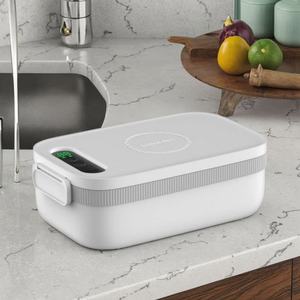 Recipiente Eléctrico Multifuncional de 1L para Alimentos, con Batería, Calentador de Comida con un Solo Toque y Utensilios Incluidos - Product Image 4