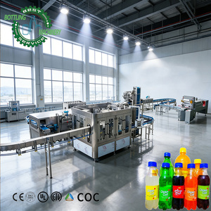 Équipement de fabrication de soda haute performance 2000BPH DCGF16-12-6 Machine de remplissage de bouteilles PET carbonatées avec mélange CIP - Product Image 1