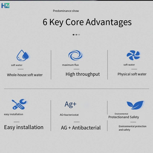 Le filtre anti-<span class=keywords><strong>calcaire</strong></span> à haut débit Central Softener convient à un usage domestique et est placé dans le purificateur d'<span class=keywords><strong>eau</strong></span> souterrain - Product Image 2