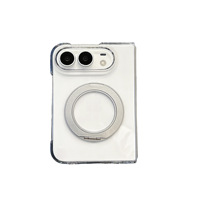 Étui de téléphone magnétique pliable adapté à l'iPhone 18 Duo, coque de protection transparente anti-chute tout compris pour iPhone 18