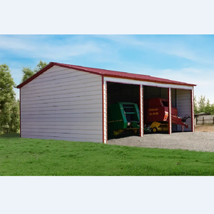 Kits de construction modernes <span class=keywords><strong>en</strong></span> acier préfabriqué pour abris industriels, entrepôts à faible coût, garages de stockage pour camions - Product Image 6
