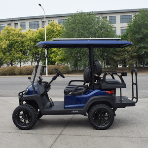 Voiturette de golf électrique tout-terrain 4 places de fabrication chinoise, chariot de <span class=keywords><strong>chasse</strong></span> électrique 4 roues et voiturette de golf à conducteur debout - Product Image 3