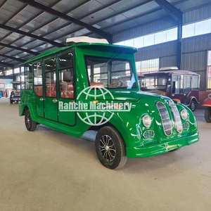 Voiture électrique classique à quatre roues pour le tourisme, 8 à 11 places, fourgonnette de transport pour les sites touristiques, campus, etc. - Product Image 1