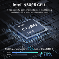 Nueva Laptop Empresarial al por Mayor de 15.6 Pulgadas, Intel N5095 de Cuatro Núcleos a 2.0 GHz, Windows 11, Almacenamiento SSD, Teclado en Inglés, Pantalla IPS de 1 TB, Relación de Aspecto 16:9