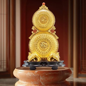 จู ปิงเริน คอปเปอร์ เกรท บิวตี้ เกรท อาร์ต ร่งเหยา ตงลู่ ฟู่ลู่ ซูพรีม ซีรีส์ ซีจิน'ส พีค ซีรีส์ ของตกแต่งโต๊ะ รูปภาพนิ่ง - Product Image 3