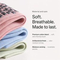 Chaussettes de yoga à cinq doigts OEM, antidérapantes, fines, en coton, pour l'été, pour le sport et le fitness en intérieur, chaussettes de Pilates pour femmes
