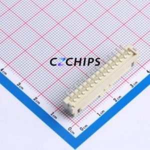 ZX-HA2.54-14PLT Wire-to-Board Pin Header SMD,P=2.5mm Connector 1x14P 2.5mm Vertical Mount XHB - Product Image 2