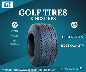 Assemblage de pneus de golf Accessoires de chariot de golf électrique Pneus de chariot de golf de haute qualité Bon prix - Product Image 5