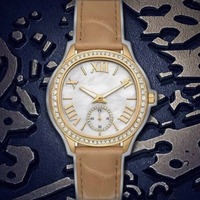 Montre Seiko à quartz haut de gamme pour homme, cadran en cristal saphir, aiguilles, résistante à l'eau, bracelet en cuir de luxe, acier inoxydable