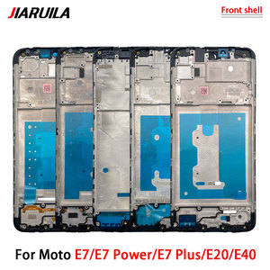 Bán buôn phía trước nhà ở tấm cho Moto E20 E40 G10 G20 G30 G50 G60 E7 cộng với điện <span class=keywords><strong>LCD</strong></span> Khung bezel giữa khung Điện thoại Phụ tùng - Product Image 5